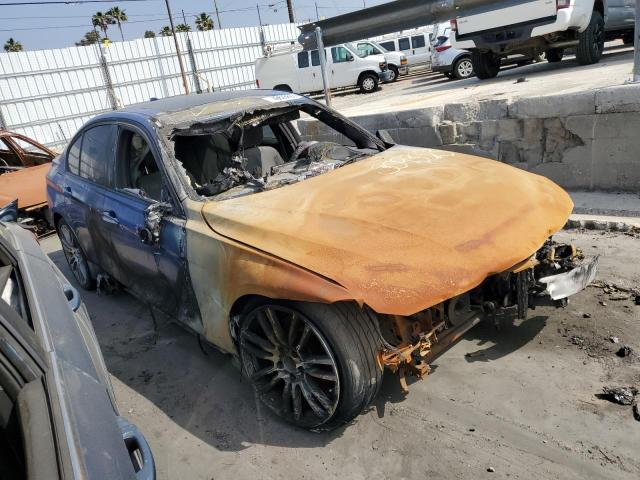 WBA8B3C56JK777730 - 2018 BMW 340 I Синий фото 4