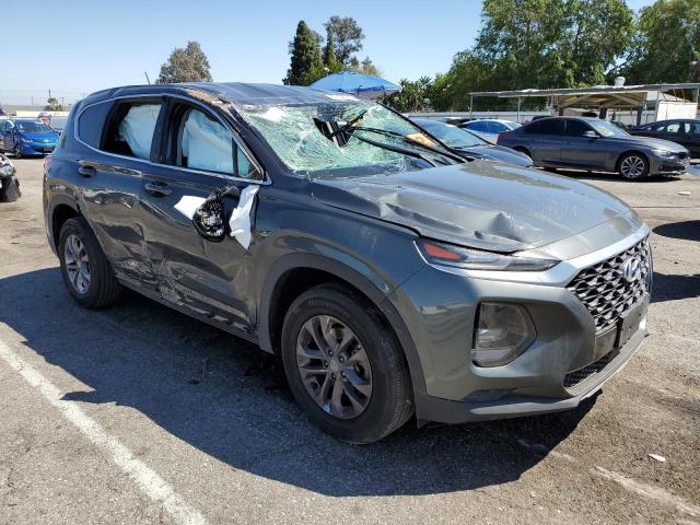 5NMS23AD4LH141485 - 2020 HYUNDAI SANTA FE SE GRAY photo 4