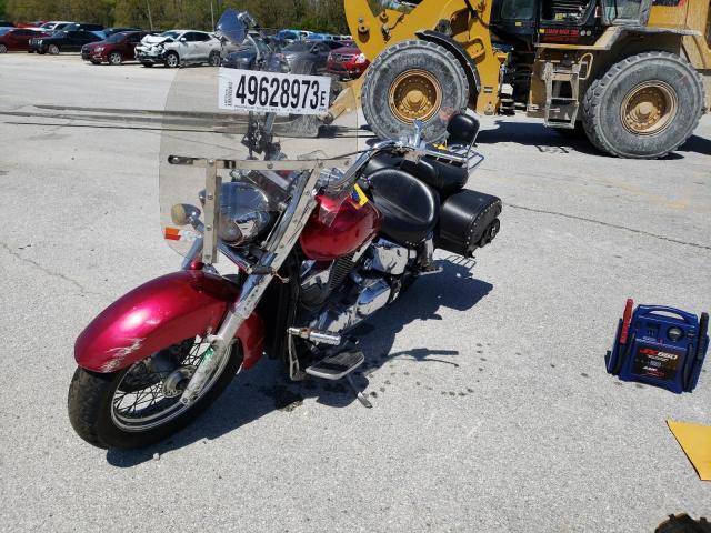 1HFSC52054A104872 - 2004 HONDA VT1300 S MAROON photo 2