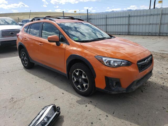 JF2GTADC2J8291590 - 2018 SUBARU CROSSTREK PREMIUM ORANGE photo 4