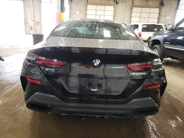 WBAGV8C02NCK08748 - 2022 BMW M850XI BLACK photo 6