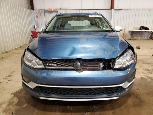 3VWM17AU4HM536111 - 2017 VOLKSWAGEN GOLF ALLTR S BLUE photo 5