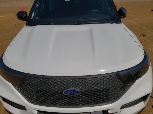 1FM5K8AB5NGB74252 - 2022 FORD EXPLORER POLICE INTERCEPTOR 白色 照片 12