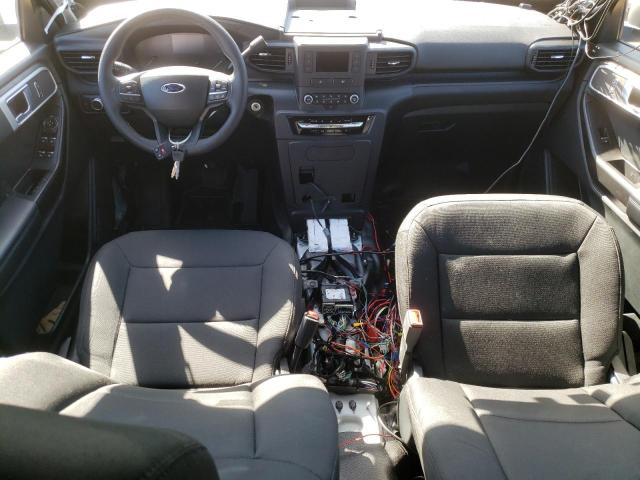 1FM5K8AB5NGB74252 - 2022 FORD EXPLORER POLICE INTERCEPTOR 白色 照片 8