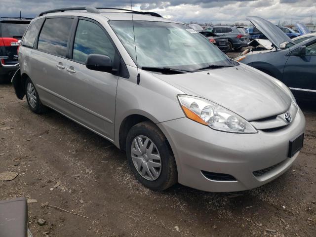 5TDZK23C48S188520 - 2008 TOYOTA SIENNA CE GRAY photo 4