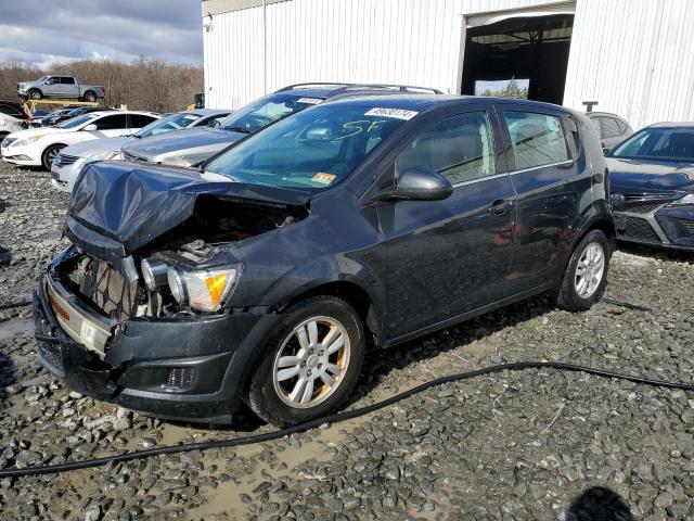 1G1JC6SH9F4103610 - 2015 CHEVROLET SONIC LT BLACK photo 1