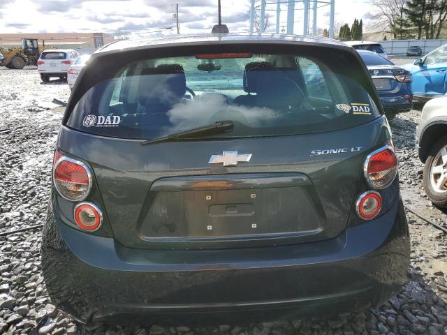 1G1JC6SH9F4103610 - 2015 CHEVROLET SONIC LT BLACK photo 6