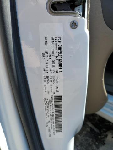 2C4RC1BG0ER297637 - 2014 CHRYSLER TOWN & COU TOURING WHITE photo 13