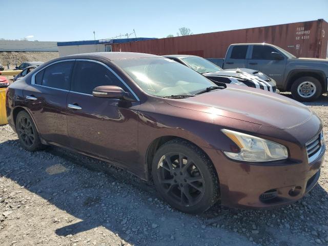 1N4AA5AP7EC436592 - 2014 NISSAN MAXIMA S BURGUNDY photo 4