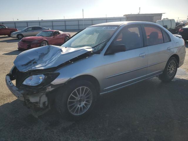 2HGES16595H578286 - 2005 HONDA CIVIC LX SILVER photo 1