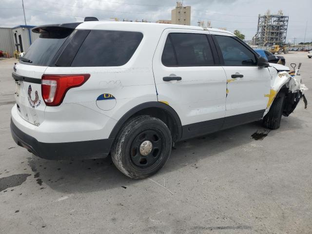 1FM5K8AR4HGB08275 - 2017 FORD EXPLORER POLICE INTERCEPTOR WHITE photo 3