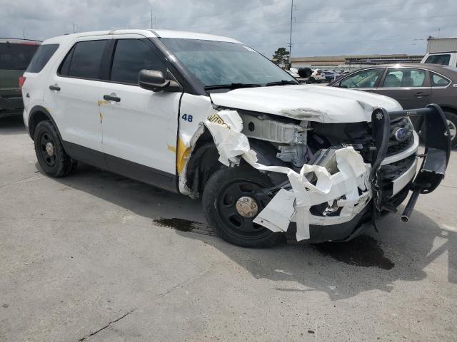 1FM5K8AR4HGB08275 - 2017 FORD EXPLORER POLICE INTERCEPTOR 白色 照片 4