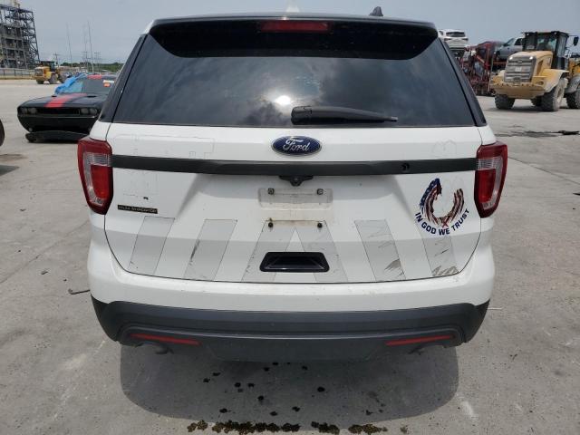 1FM5K8AR4HGB08275 - 2017 FORD EXPLORER POLICE INTERCEPTOR 白色 照片 6