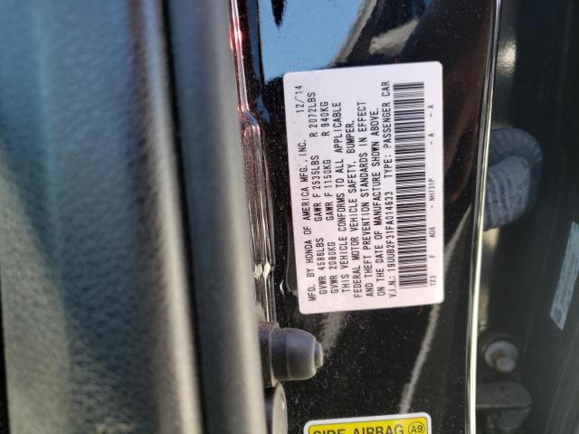 19UUB2F31FA014633 - 2015 ACURA TLX BLACK photo 12