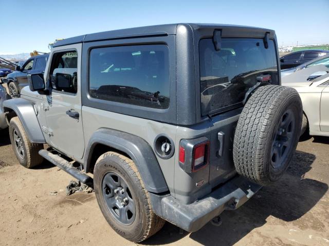 1C4GJXAG0LW348754 - 2020 JEEP WRANGLER SPORT GRAY photo 2