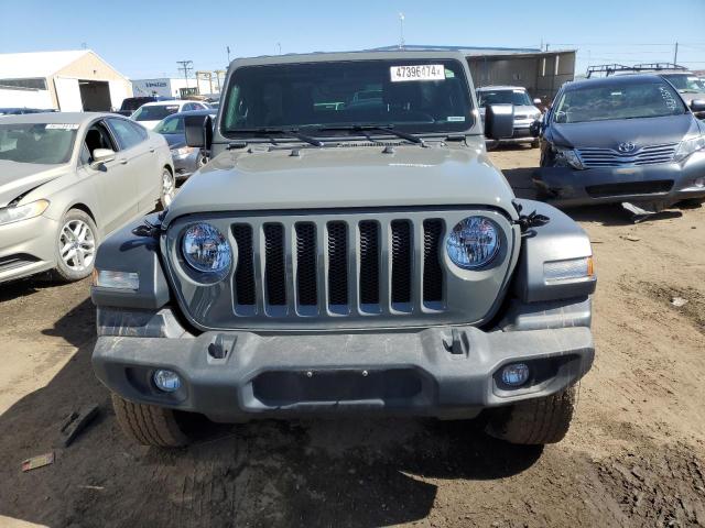 1C4GJXAG0LW348754 - 2020 JEEP WRANGLER SPORT GRAY photo 5