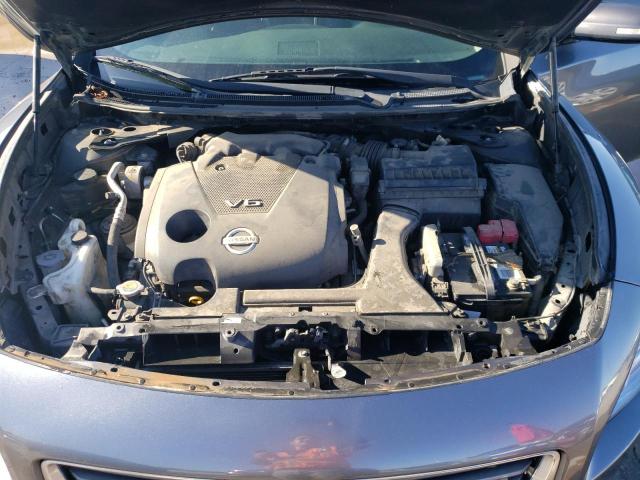 1N4AA5AP4EC438509 - 2014 NISSAN MAXIMA S GRAY photo 11