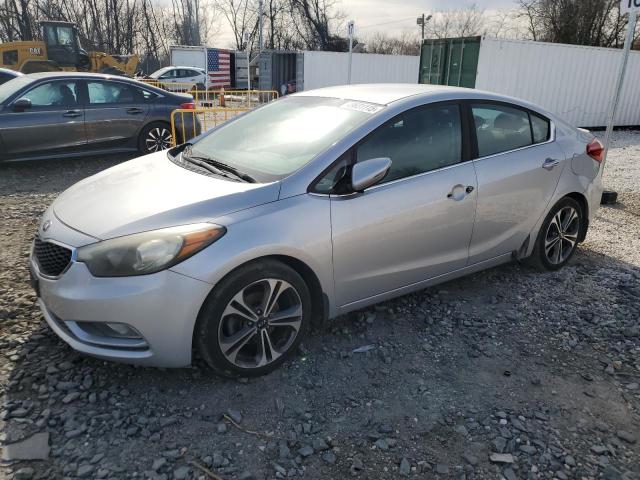 KNAFX4A87G5528162 - 2016 KIA FORTE EX SILVER photo 1