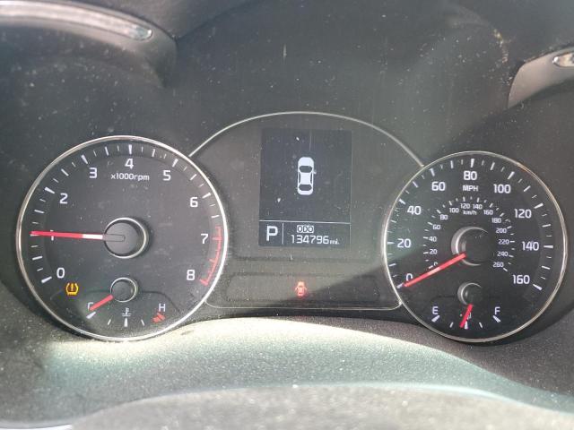 KNAFX4A87G5528162 - 2016 KIA FORTE EX SILVER photo 9