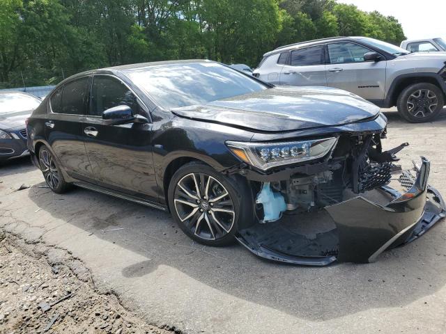 JH4KC2F95KC000318 - 2019 ACURA RLX SPORT HYBRID ADVANCE BLACK photo 4