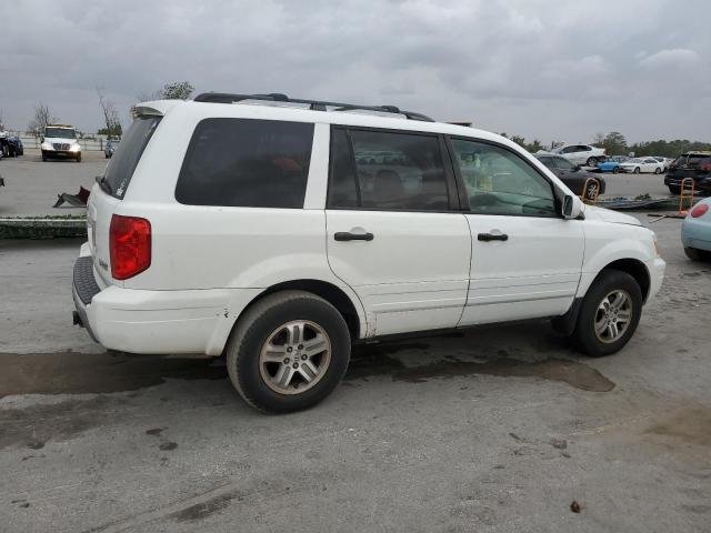 2HKYF18513H574069 - 2003 HONDA PILOT EXL WHITE photo 3