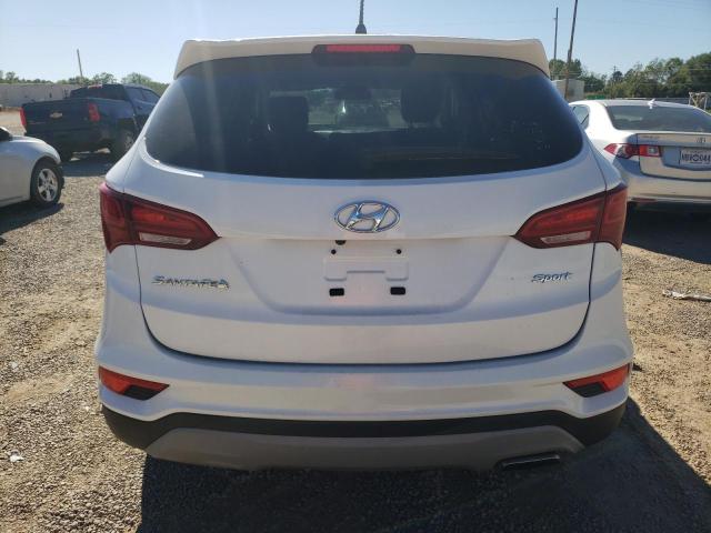 5NMZTDLBXJH091427 - 2018 HYUNDAI SANTA FE S WHITE photo 6