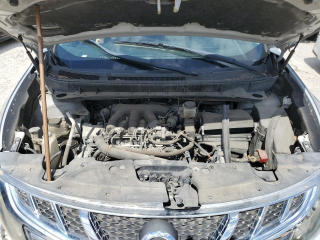 JN8AZ1MW5BW150771 - 2011 NISSAN MURANO S SILVER photo 12