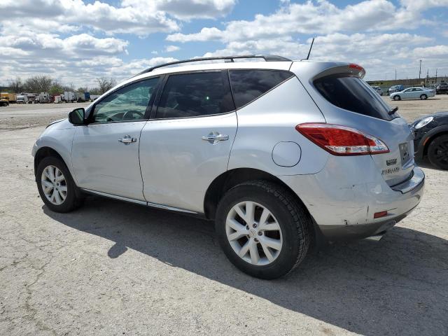 JN8AZ1MW5BW150771 - 2011 NISSAN MURANO S SILVER photo 2