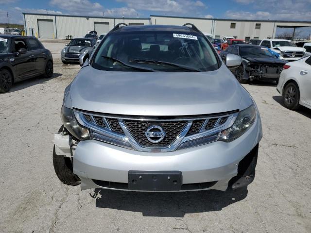 JN8AZ1MW5BW150771 - 2011 NISSAN MURANO S SILVER photo 5