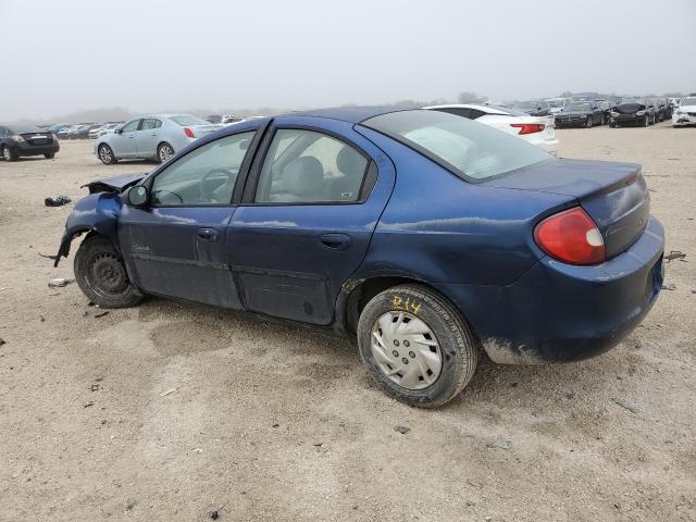 1P3ES46CX1D185001 - 2001 PLYMOUTH NEON BASE 蓝色 照片 2
