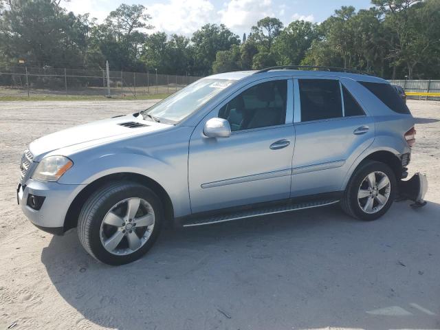 4JGBB8GB0AA598168 - 2010 MERCEDES-BENZ ML 350 4MATIC BLUE photo 1