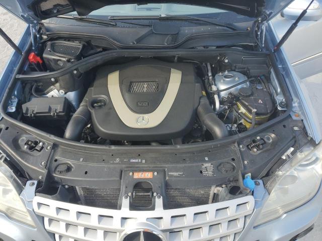 4JGBB8GB0AA598168 - 2010 MERCEDES-BENZ ML 350 4MATIC BLUE photo 12