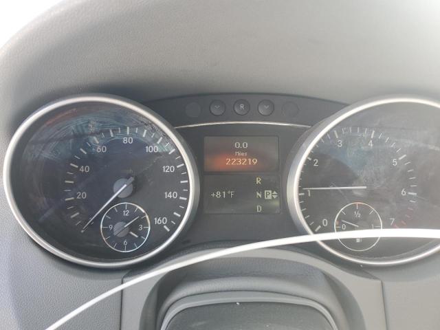 4JGBB8GB0AA598168 - 2010 MERCEDES-BENZ ML 350 4MATIC BLUE photo 9