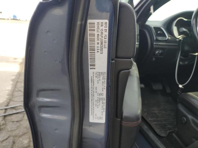 1C4RJFLG0MC525273 - 2021 JEEP GRAND CHER TRAILHAWK გრაფიტი ფოტო 12