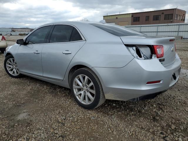 1G11H5SL1EU170250 - 2014 CHEVROLET MALIBU LTZ ვერცხლისფერი ფოტო 2