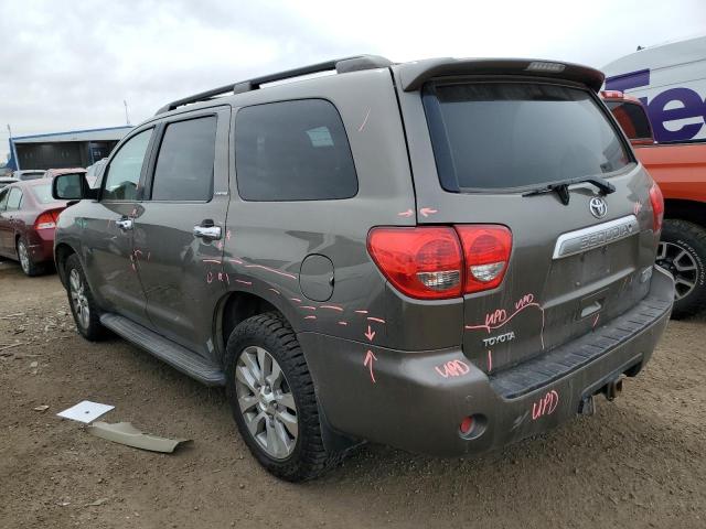 5TDBY68A28S009616 - 2008 TOYOTA SEQUOIA LIMITED BROWN photo 2