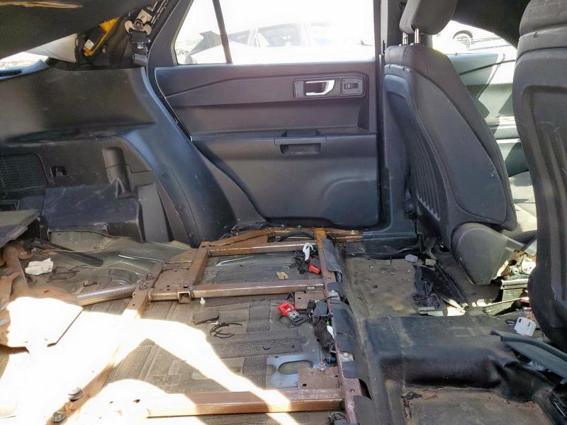 1FM5K8AW7LGC12743 - 2020 FORD EXPLORER POLICE INTERCEPTOR ორფეროვანი ფოტო 11