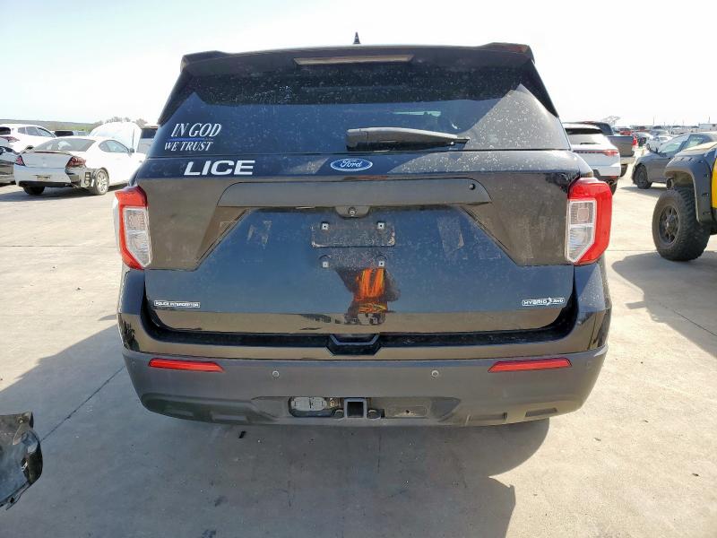 1FM5K8AW7LGC12743 - 2020 FORD EXPLORER POLICE INTERCEPTOR ორფეროვანი ფოტო 6