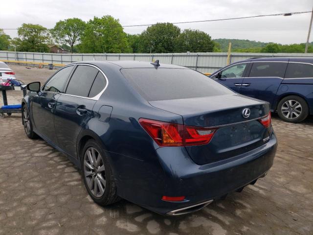 JTHBE1BL4D5017365 - 2013 LEXUS GS AWD 350 BLUE photo 2