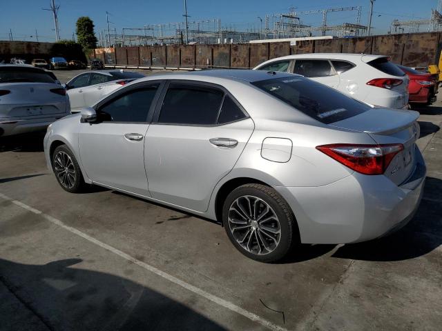 5YFBURHE0EP037144 - 2014 TOYOTA COROLLA L SILVER photo 2