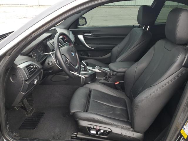 WBA1F9C54GV544414 - 2016 BMW 228 I SULEV GRAY photo 7