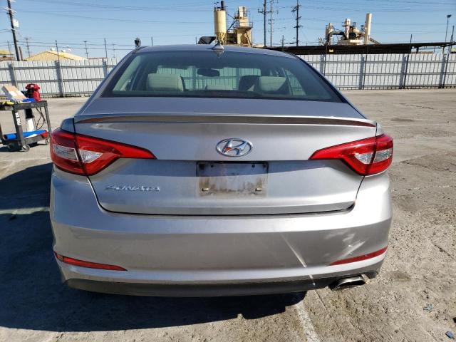 5NPE24AF8GH281455 - 2016 HYUNDAI SONATA SE SILVER photo 6