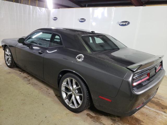 2C3CDZJG0NH214687 - 2022 DODGE CHALLENGER GT GRAY photo 2