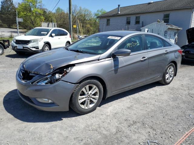 5NPEB4AC8DH665902 - 2013 HYUNDAI SONATA GLS GRAY photo 1