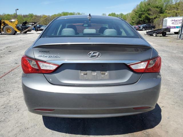 5NPEB4AC8DH665902 - 2013 HYUNDAI SONATA GLS GRAY photo 6