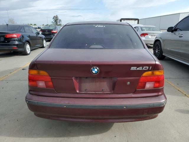 WBADN6346YGM68917 - 2000 BMW 540 I AUTOMATIC MAROON photo 6