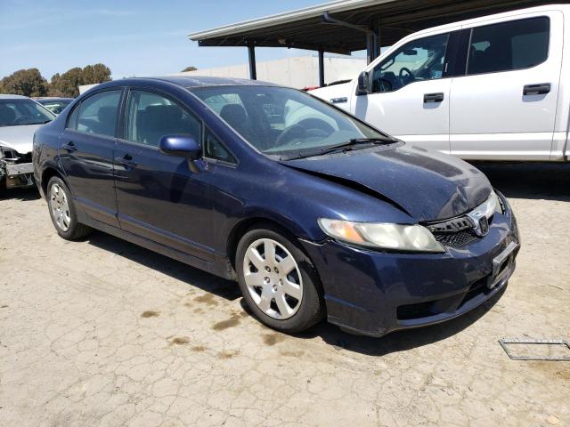 2HGFA1F52AH579989 - 2010 HONDA CIVIC LX BLUE photo 4