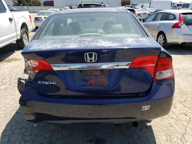 2HGFA1F52AH579989 - 2010 HONDA CIVIC LX BLUE photo 6