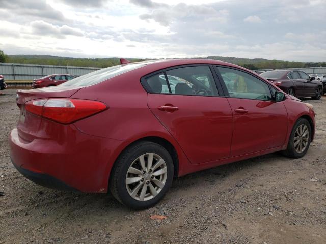 KNAFX4A63G5470470 - 2016 KIA FORTE LX RED photo 3