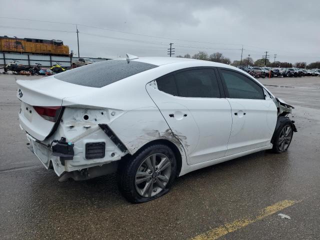 5NPD84LF1JH362814 - 2018 HYUNDAI ELANTRA SEL WHITE photo 3